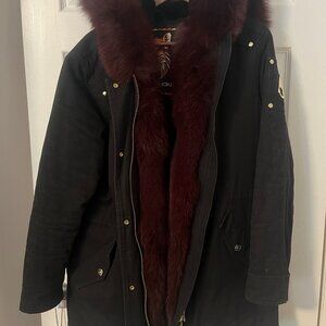 MOOSE KNUCKLES STUNNING RARE FOX TIGER EDITION